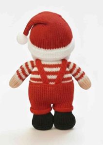 back of santa knitting pattern