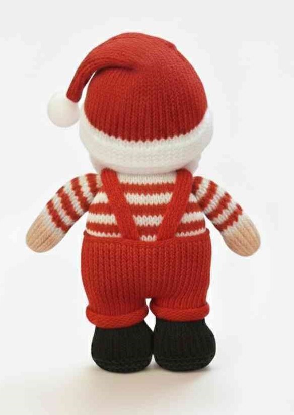 back of santa knitting pattern