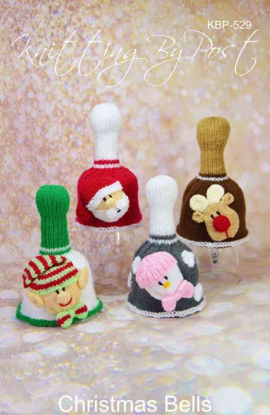 knitted christmas bells collection