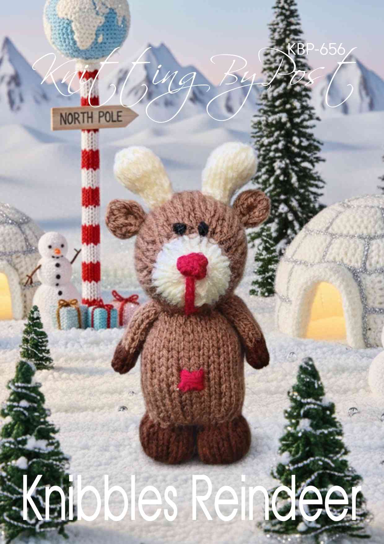knitted knibbles reindeer