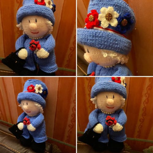 Queen Elizabeth II Toy Knitting Pattern photo review