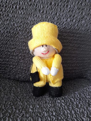 Queen Elizabeth II Toy Knitting Pattern photo review