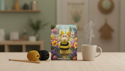 KBP-657 Knibbles Bee Bear Scene