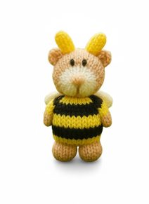 KBP-657 Knibbles Bee Bear White Background