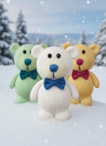 KBP-666 Knibbles Polar Bear Group Alternative Scene