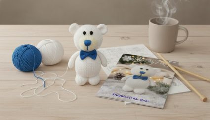 KBP-666 Knibbles Polar Bear Scene