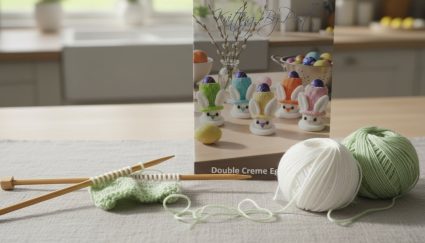 KBP-626 Double Creme Egg Bunny Work in Progress