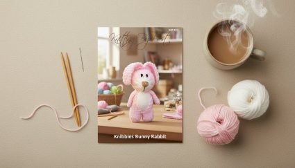 KBP-662 Knibbles Bunny Rabbit Flat Lay