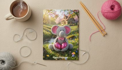 KBP-668 Eggsy Elephant Flat Lay