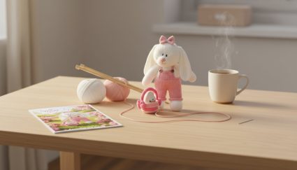 KBP-620 Carnation the Bunny Scene