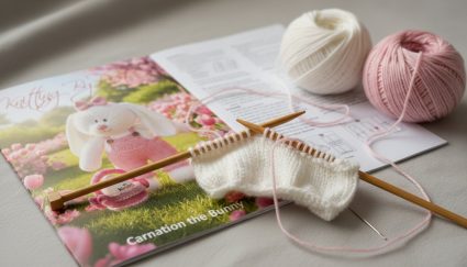 KBP-620 Carnation the Bunny Work in Progress