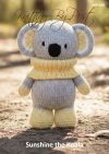 KBP-628 Sunshine the Koala Knitting Pattern