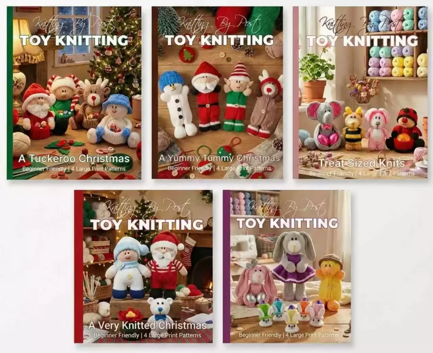 amazon knitting book montage