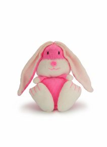 KBP-025 Rabbit Toilet Roll Cover White Background