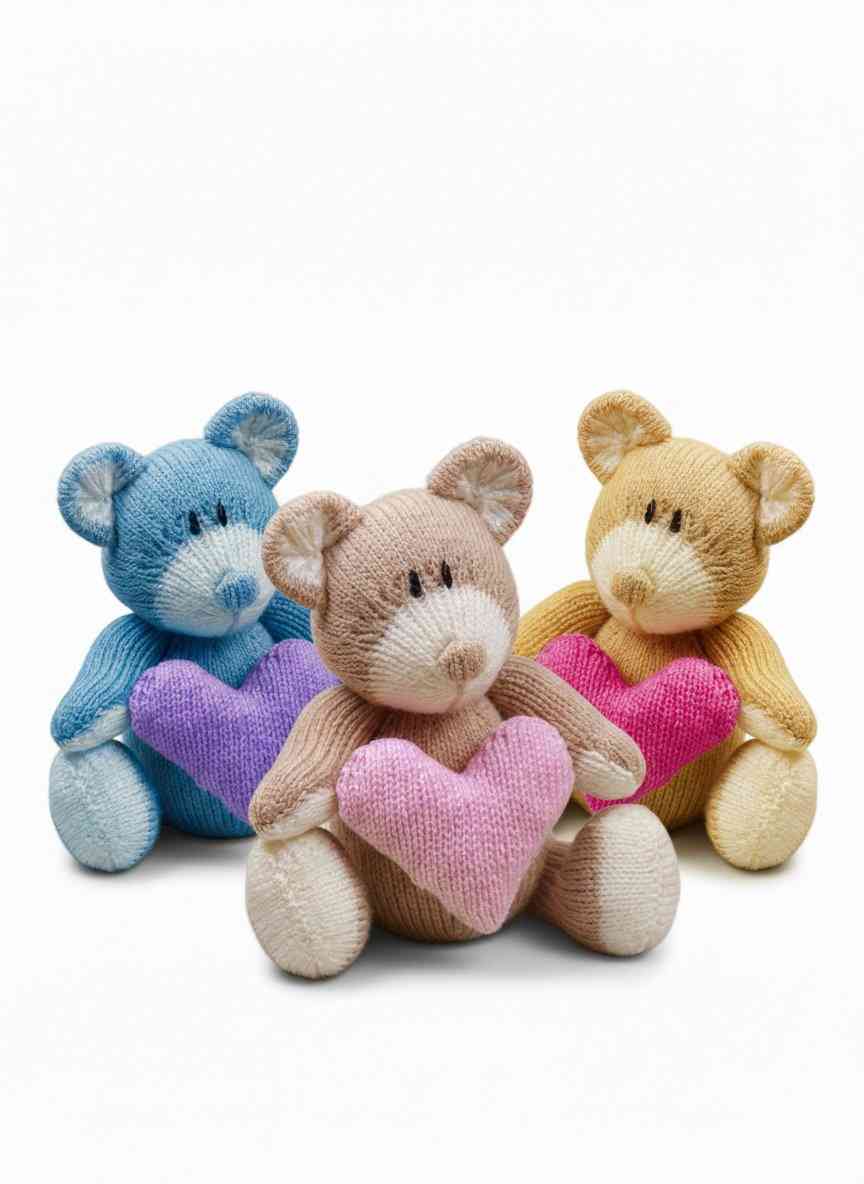 Porridge Pots and Paws Bear Collection – 4 Easy-to-Follow Large Print Toy Designs - Image 3