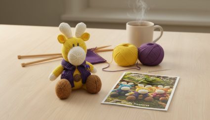 KBP-624 Giraffe Treasures Scene