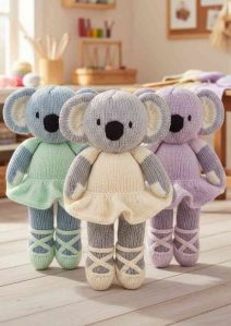 KBP-627 Koalarina Ballerina Group Scene (2)