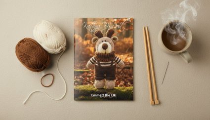 KBP-630 Emmett the Elk Flat Lay