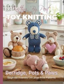 Porridge pots and paws booklet knitting by post
