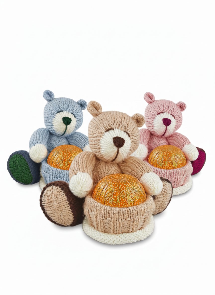 Porridge Pots and Paws Bear Collection – 4 Easy-to-Follow Large Print Toy Designs - Image 4