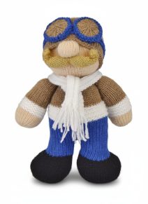 Knitting by post Ace the RAF Pilot