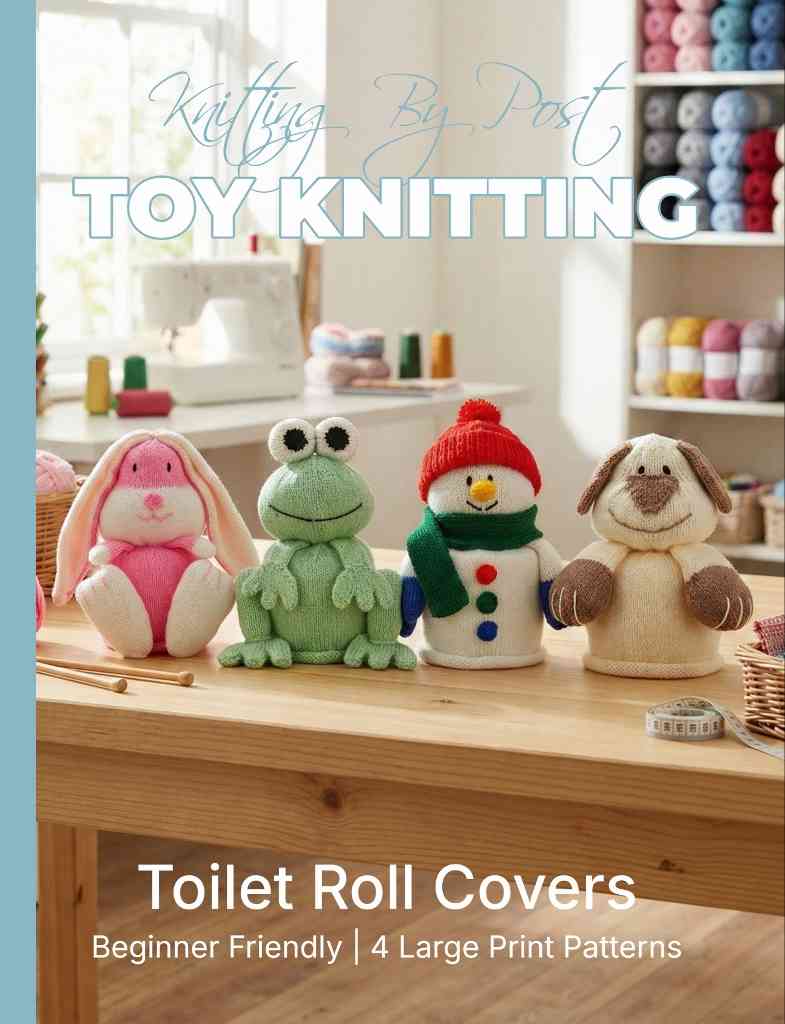 knitting by post toilet roll covers