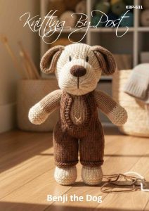KBP-631 Benji the Dog Knitting Pattern