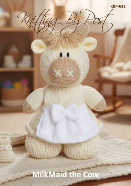 MilkMaid the Cow Knitting Pattern