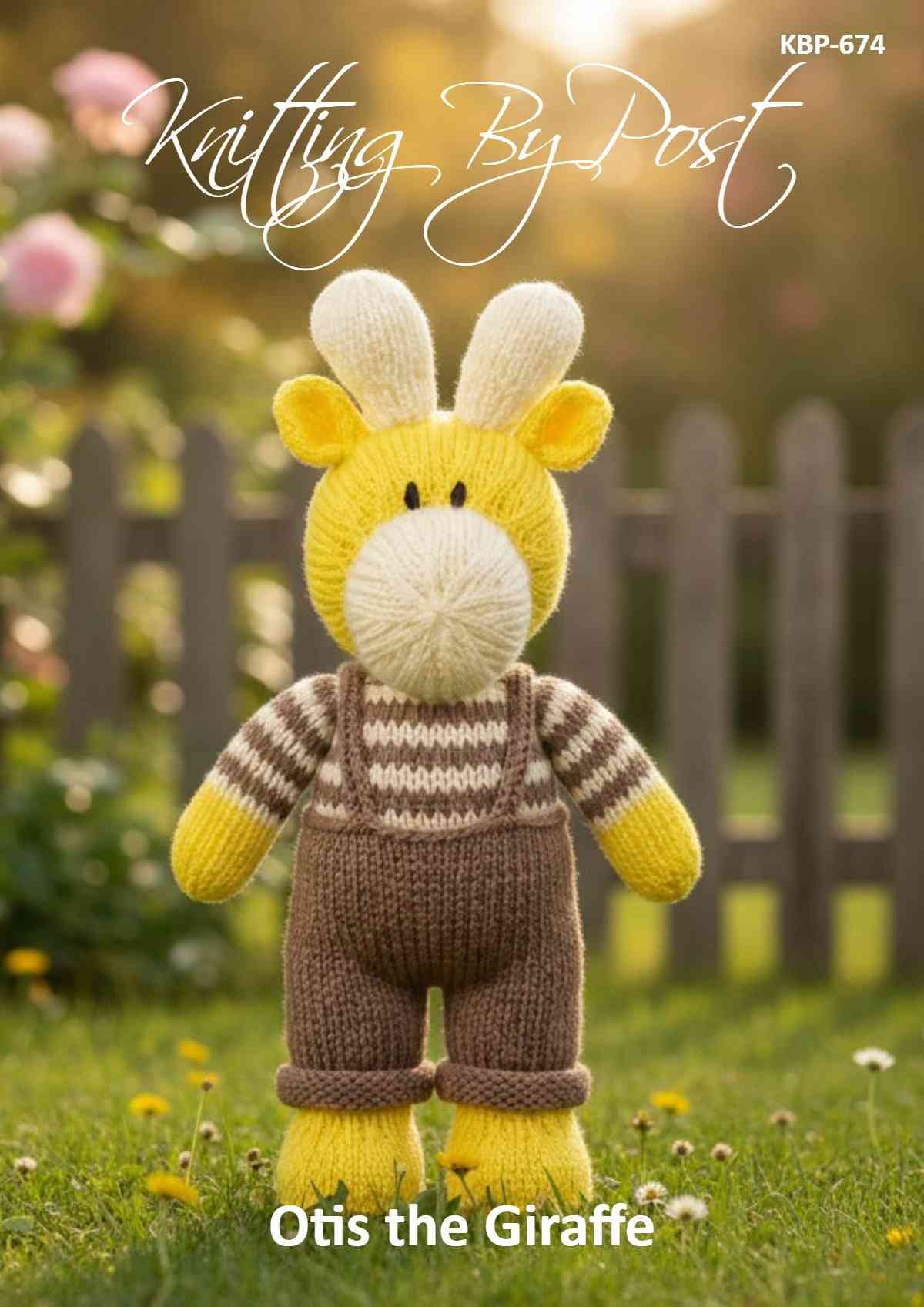 Otis the Giraffe Knitting Pattern