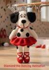 KBP-677 Diamond the Dancing Dalmatian knitting pattern