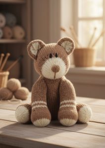 teddy bear knitting pattern