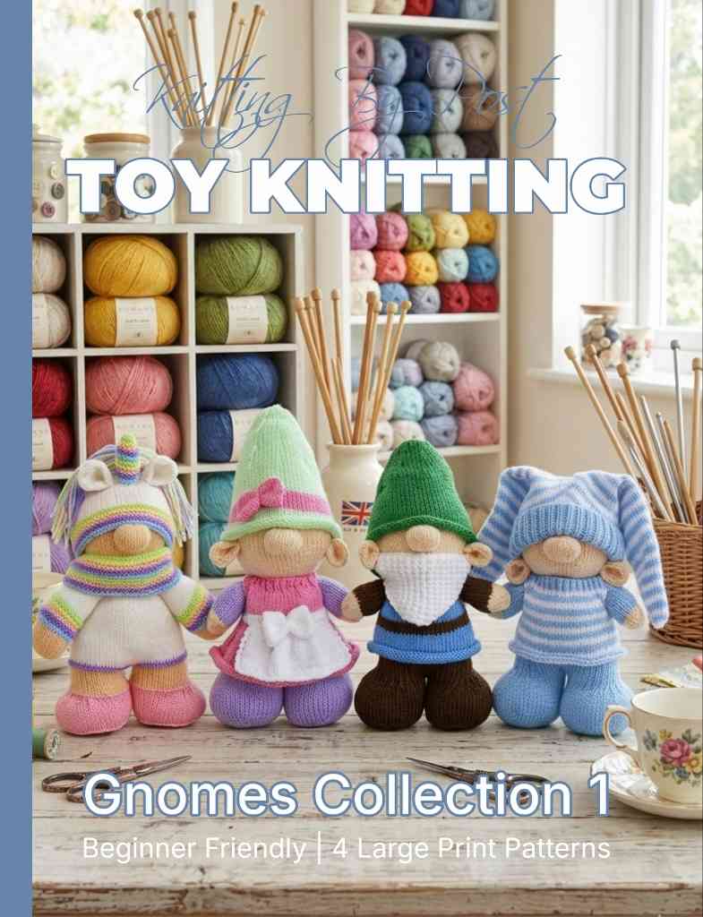 Gnomes Collection Knitting Pattern Book – 4 Easy-to-Follow Toy Designs ...