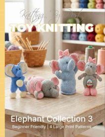 elephant knitting pattern collection 3