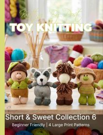 KBP-611 - Short and Sweet Highland Cow Knitting Pattern KBP-478 - Short and Sweet Turtle KBP-442 - Short and Sweet Acorn Boy KBP-426 - Short and Sweet Raccoon