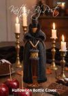 KBP-686 Halloween Bottle Cover knitting pattern