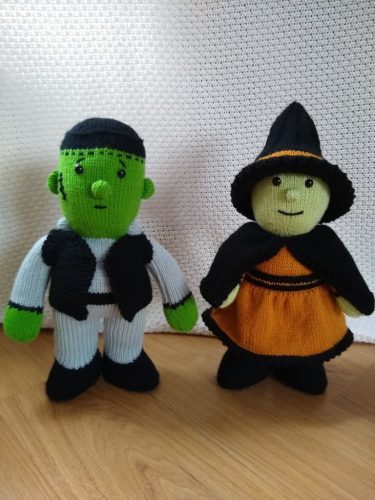 Witch Festive Friend Knitting Pattern photo review