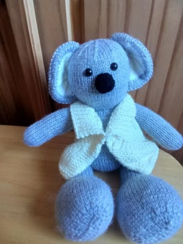 Annie the Koala Knitting Pattern photo review