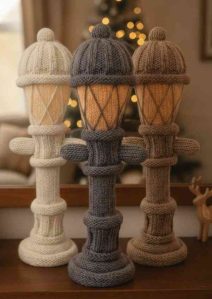 Lewis the Lamp Post Knitting Pattern - Image 2