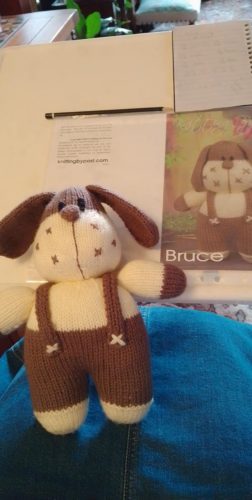 Bruce the Dog Knitting Pattern photo review