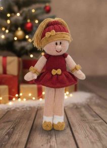 Holly Dolly Knitting Pattern - Image 6