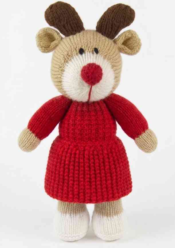 Mollie the Reindeer Knitting Pattern - Image 4