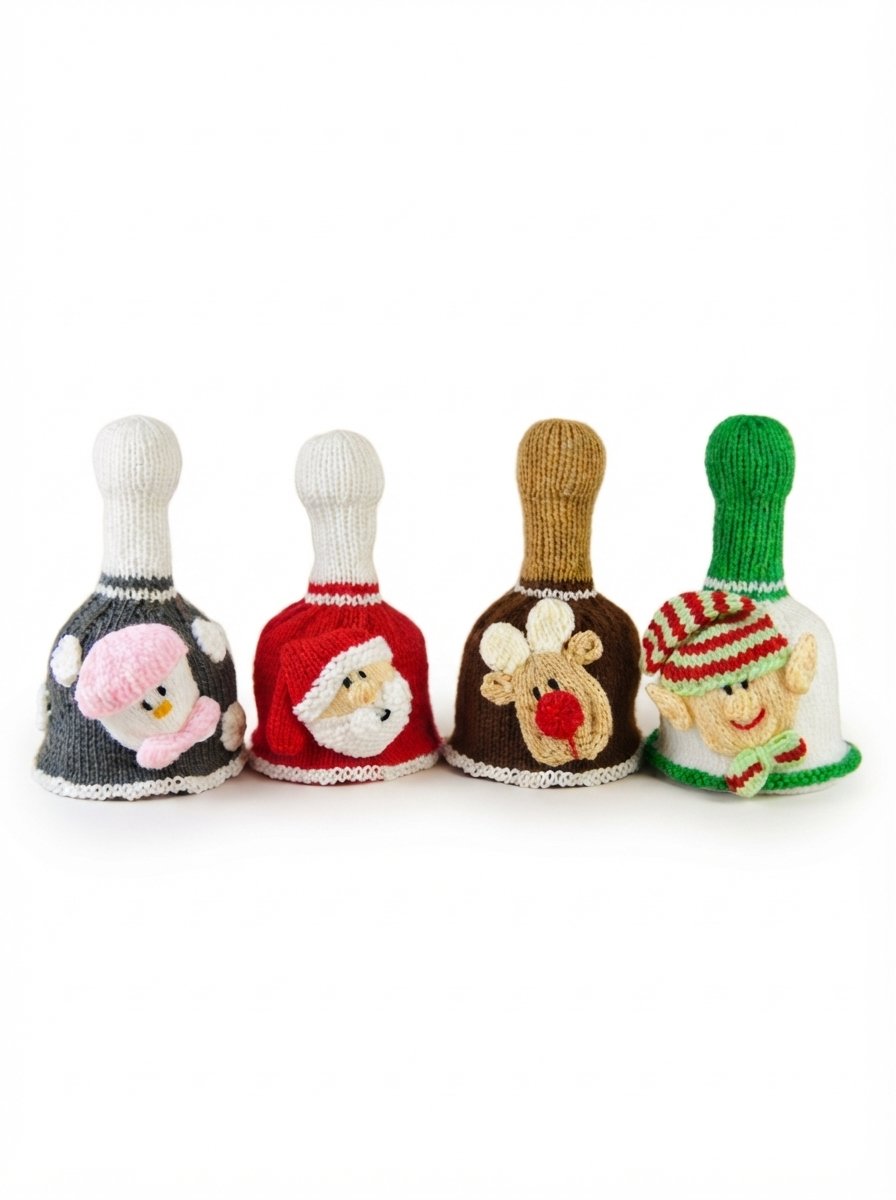 Christmas Bells Knitting Collection Knitting Pattern Book – 4 Easy-to-Follow Toy Designs - Image 2