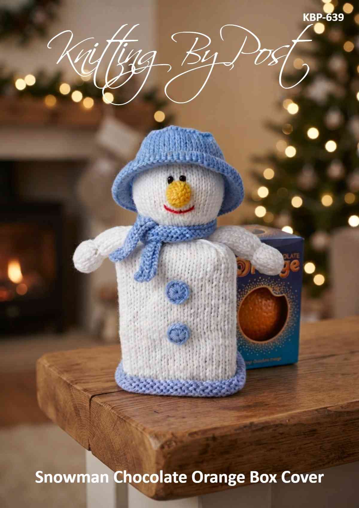 KBP-639 Snowman Chocolate Orange Box Cover