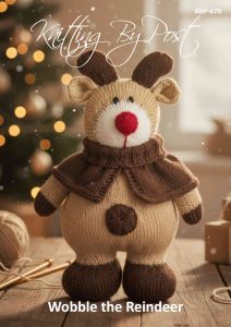KBP-670 Wobble the Reindeer Knitting pattern